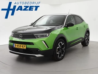 Opel Mokka-e ULTIMATE 50 KWH TWO TONE 94% SOH + LEDER/ALCANTARA | STOEL/STUURVERW. | 18 INCH | MATCHA GREEN