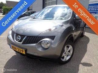 Hoofdafbeelding Nissan Juke Nissan Juke 1.6 Juke/Airco/Lm velgen/Hoge zit/1st eig/Trekhaak