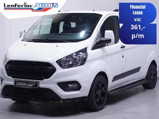 Ford Transit Custom 2.0 TDCI 130 pk Dubbel Cabine Edition 6-Zits Navi, Camera, 18" LMV, Raptor Grille, Treeplanken
