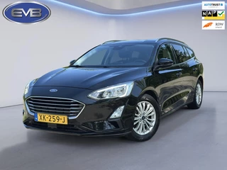 Hoofdafbeelding Ford Focus Ford Focus Wagon 1.0 EcoBoost 125 pk Titanium Business, climaat control, navigatie, Nederlandse auto met nationale auto pas