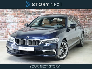 BMW 5 Serie 520i High Executive Luxury Line Automaat / Schuif-/Kanteldak / Surround View / Cruise Control / Parkeer Assistent / Comfort Stoelen / Adaptive LED Koplampen / Stoelverwarming / Climate Control / Hifi / Live Cockpit Professional