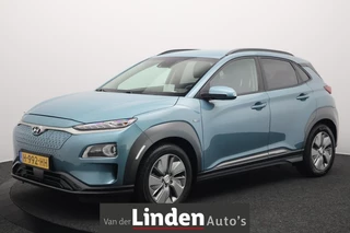 Hoofdafbeelding Hyundai Kona Hyundai Kona EV Premium 64 kWh | SOH 100% | Leer | Navigatie | Carplay&Android |