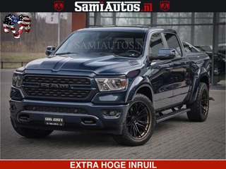 Dodge Ram Pick-Up SPORT | 5.7 V8 4x4 HEMI | PANORAMA DAK | GROOTSCHEM 12 INCH | LPG | Patriot Blue CREW CAB | DUBBELE CABINE | 5 PERSOONS | DC | VOORRAAD NR 2560 - 3327