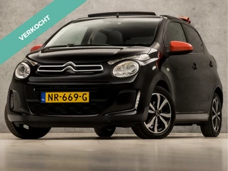 Citroën C1 1.0 VTi Deluxe Sport Automaat (APPLE CARPLAY, ELEKTRISCH VOUWDAK, LEDER, CAMERA, SCHERM, STOELVERWARMING, GETINT GLAS, LM VELGEN, PARKEERSENSOREN, CRUISE, NIEUWE APK, NIEUWSTAAT)