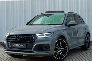 Audi Q5 55 TFSI e S Line Quattro 367PK Pano Matrix Luchtv. 360 B&O Quantum