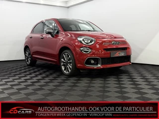 Fiat 500X 1.5 Hybrid RED Sport Half leder, Camera, Apple carplay, Cruise control, Keyless start, Clima, Lichtmetalen velgen
