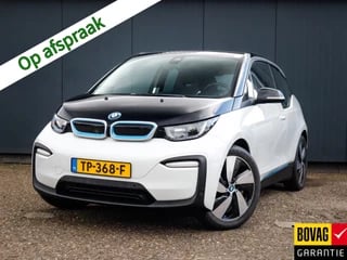 BMW i3 Basis iPerformance 94Ah 33 kWh (170 PK) 1e-Eig, Keurig-Onderh, 12-Mnd-BOVAG, NL-Auto, Warmtepomp, Airco, Navigatie, Adaptive-Cruisecontrol, Keyless-Start, Parkeersensoren-V+A, Achteruitrijcamera, Licht-Zicht-Pakket, Bluetooth, Stoelverwarming, Privacy-Glas