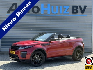 Land Rover Range Rover Evoque Convertible 2.0 TD4 180 PK Automaat HSE Dynamic Leder Trekhaak 20 Inch Achteruitrijcamera Meridian Sound Systeem Design-pakket Black