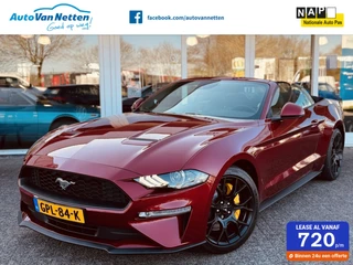 Hoofdafbeelding Ford Mustang Ford Mustang Convertible 2.3 EcoBoost 290pk 6bak,Digi Dash,Xenon,Clima,19"lmv,Windscherm,50TH Anniversary Edition