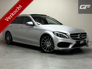 Mercedes C-klasse Estate 180 AMG Pano Cruise Camera Leer Trekh. NAP
