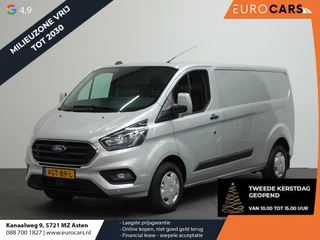 Ford Transit Custom 131pk L2H1 Trend Trekhaak Camera Cruise control Airco Parkeersensoren 3-Zits Euro6
