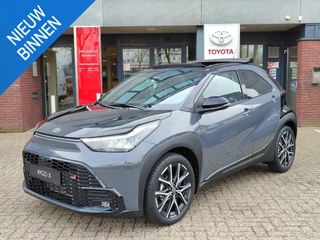 Toyota Aygo X Hybrid 115 GR SPORT CABRIO NIEUW DIRECT LEVERBAAR! STOELVERW PARK-SENSOREN KEYLESS JBL-AUDIO NAVI CAMERA APPLE/ANDROID 18'' LM-VELGEN LED