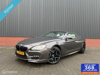 BMW 6-serie Cabrio 650i High Executive Xenon Navi Headup Apk Leder Camera Nette Staat