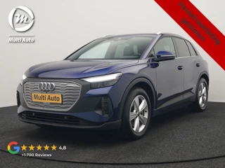 Audi Q4 e-tron 40 Advanced edition 77 kWh 204pk Dealer O.H. | S-Line Interieur | Trekhaak Af Fabriek | Adaptive Cruise | Camera | Blis | Sportstoelen Verwarmd | Apple Carplay | Navigatie | DAB |