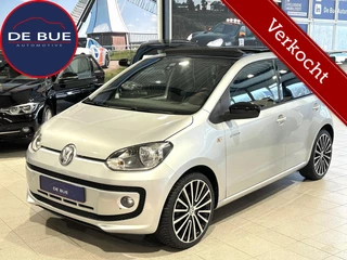 Volkswagen Up! 1.0 75Pk Groove Up!|1ste Eig|Panoramadak|Leder|Stoelverwarming|Fender Audio|Cruise Control|Airco|5 Deurs|Full Option|Dealer Onderhouden