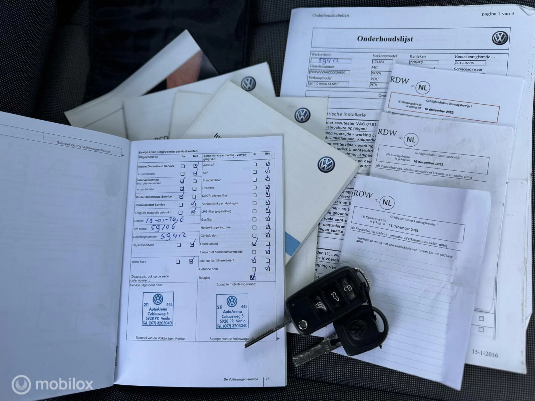 Hoofdafbeelding Volkswagen up!