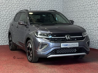 Volkswagen T-Cross ✅NIEUWE AUTO✅ TSI 115PK R-LINE EDITION TREKHAAK LED LMV IQ CAMERA STOELVERW ✅2025✅ "Volkswagen rijden begint bij Topautos.nl – 75 topmodellen direct op voorraad!"