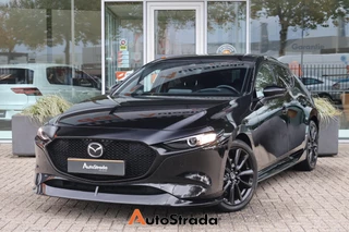 Hoofdafbeelding Mazda 3 Mazda 3 Hatchback Skyactiv-G Sportive 150pk | AeroPack | ACC | Bose | Climate | Stoelverwarming | Camera | Dodehoek