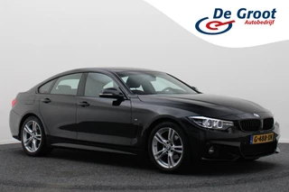 Hoofdafbeelding BMW 4 Serie BMW 4 Serie Gran Coupé 418i Executive Edition M Sport Climate, Camera, Cruise, Navigatie, Trekhaak, Standkachel, DAB, LED, 18''