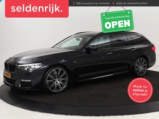 BMW 5-serie 520d xDrive M-Sport | Leder | Sportstoelen |  Camera | Full LED | Trekhaak | Keyless | Navigatie | Sfeerverlichting | Climate control