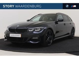 BMW 3 Serie Touring 330i High Executive M Sport Automaat / Panoramadak / Trekhaak / Sportstoelen / Achteruitrijcamera / LED / M Sportonderstel / Live Cockpit Professional