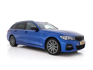 BMW 3 Serie Touring 330e M-Sportpack High Executive (Plug-in) Aut. *LEATHER-MICROFIBRE | FULL-LED | DIGI-COCKPIT | HEATED-SPORTSEATS | CAMERA | CARPLAY | SHIFTPADDLES | NAVI-FULLMAP | PRIVACY-GLASS | ECC | PDC | CRUISE | TOWBAR | 18''ALU*