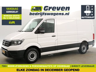 Volkswagen Crafter 30 2.0 TDI L3H2 140PK | 3000kg Trekgew. | Automaat Airco Cruise Carplay 3 Persoons Elektrpakket