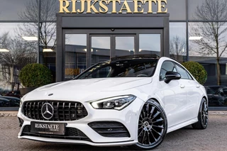 Hoofdafbeelding Mercedes-Benz CLA Mercedes CLA-klasse 180 AMG|PANO|SFEERVERL.|CAMERA|19''