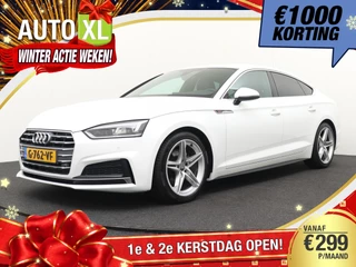 Audi A5 Sportback 35 150 PK Aut. S-line H-Leder Sportstoelen Camera 18'LMV