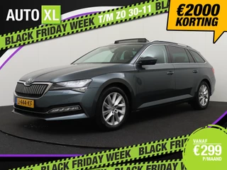 Škoda Superb Combi 1.4 TSI iV Business+ Pano-dak Memory Camera Dodehoek