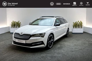 Skoda Superb 1.4 TSI 218pk DSG iV Sportline Business | SoH 96% | Panoramadak, Trekhaak Zwenkbaar, Canton geluidssysteem, 360° Camera|