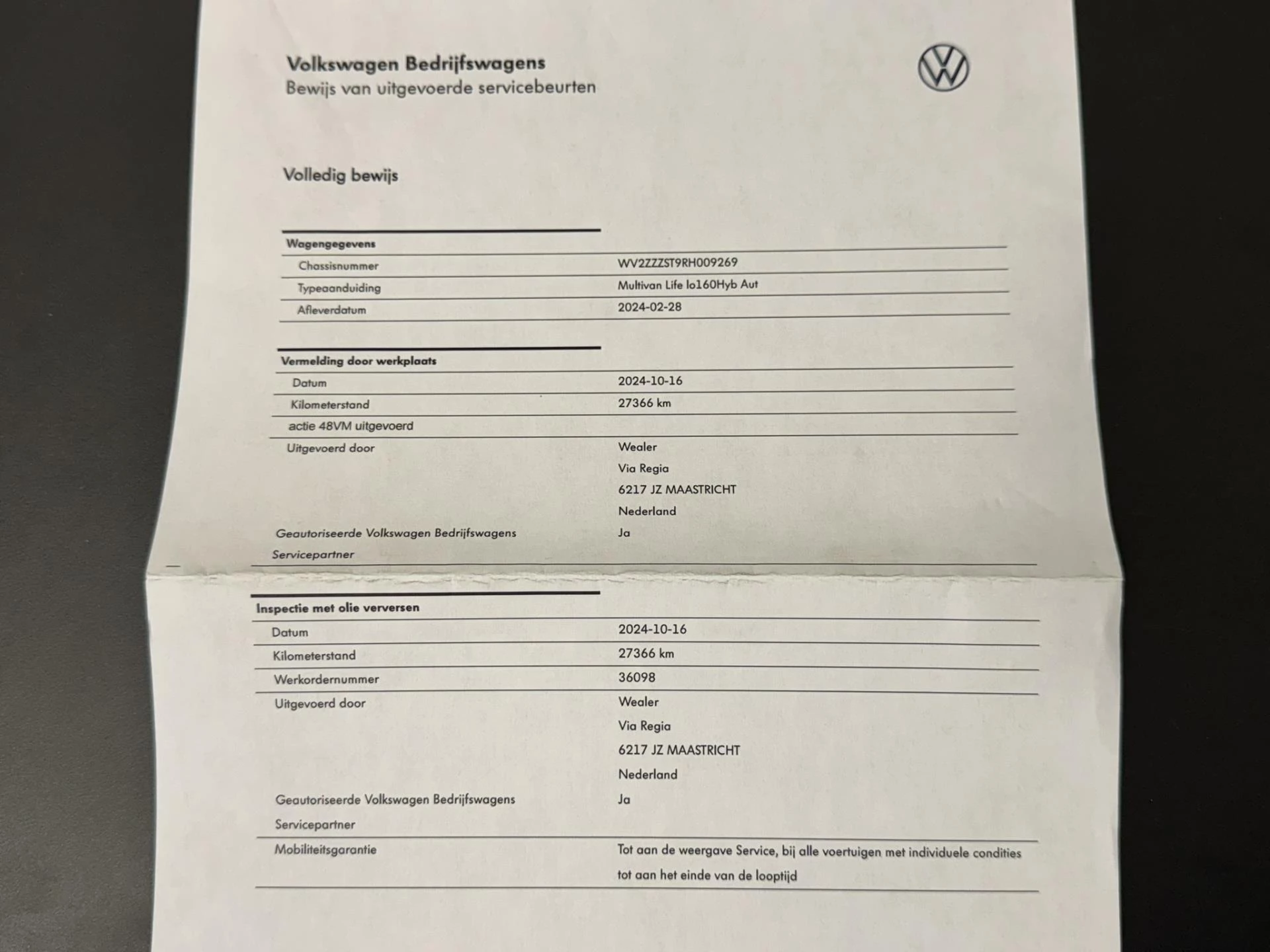 Hoofdafbeelding Volkswagen Multivan