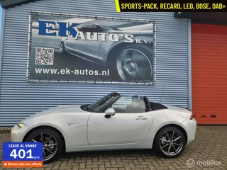 Hoofdafbeelding Mazda MX-5 Mazda MX-5 2.0 160 GT-M Bose Sportspack Recaro Apple CarPlay