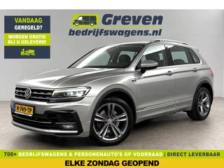 Volkswagen Tiguan 2.0 TSI 4Motion R-line DSG LED Memory Navigatie PDC Clima Cruise Leder 19"LMV