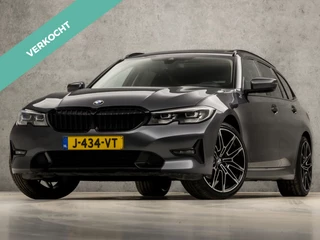 BMW 3 Serie Touring 318i Executive Sportline 157Pk Automaat (PANORAMADAK, APPLE CARPLAY, GROOT NAVI, DEALER ONDERHOUDEN, LEDEREN SPORTSTOELEN, ELEK ACHTERKLEP, TREKHAAK, GETINT GLAS, NIEUWSTAAT)