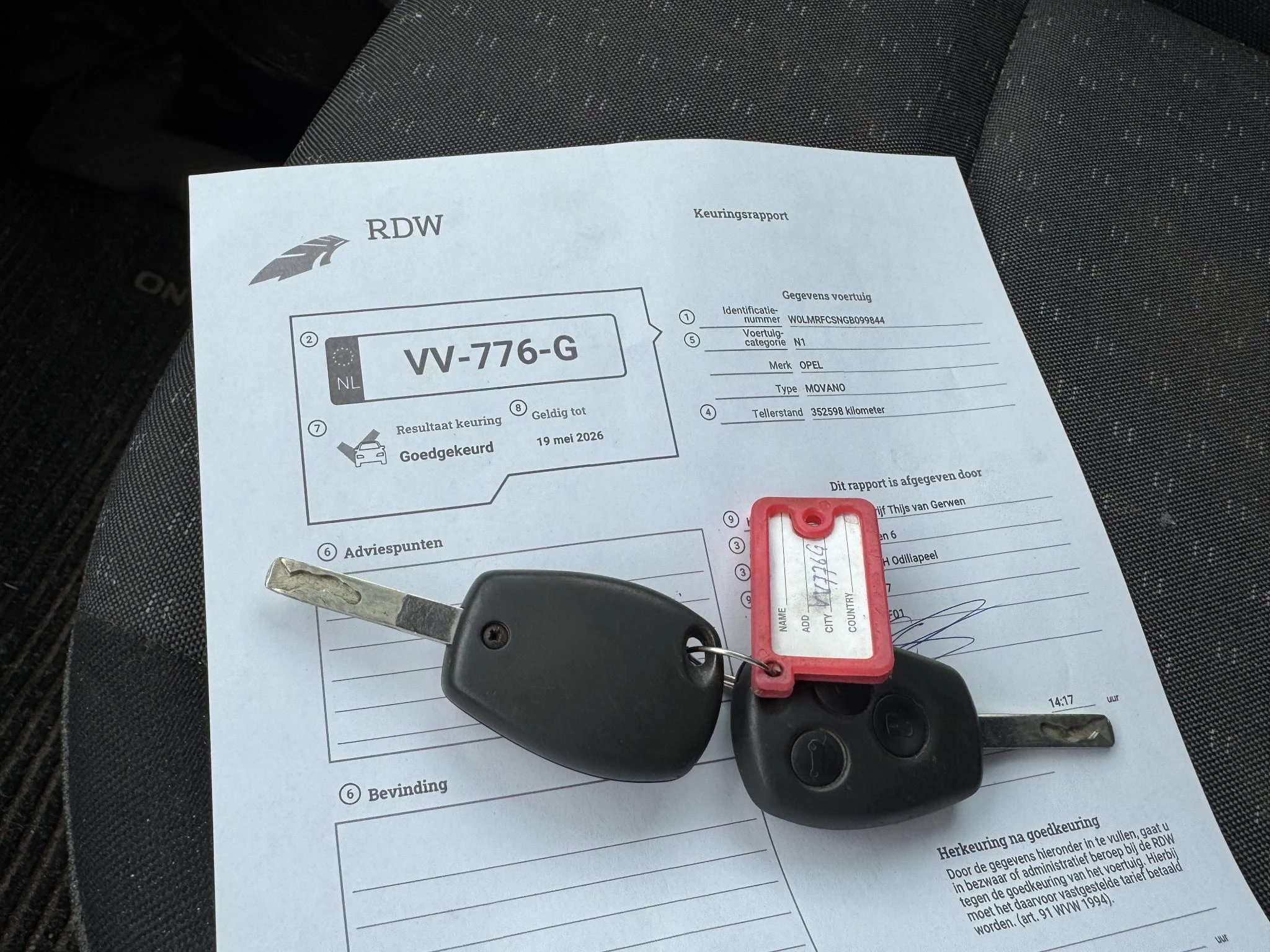 Hoofdafbeelding Opel Movano