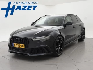 Audi A6 RS6 4.0 TFSI V8 605 PK PERFORMANCE | KERAMISCH | B&O | AUDI EXCLUSIVE LEDER | CARBON | 21 INCH | 360 CAMERA