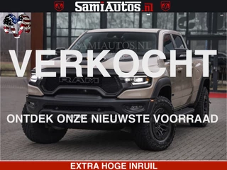 Dodge Ram Pick-Up TRX | SANDBLAST EDITION | SUPERCHARGER 6.2 SRT 711PK HELLCAT | CARBON | Mojave Sand Clear Coat | HARMAN KARDON & PANO DAK & ALP ADVANCED SAFETY GROUP & ADG TECHNOLOGY GROUP | 4X4 | DUBBELE CABINE DC 5 PERSOONS | VOORRAAD NR: 6545