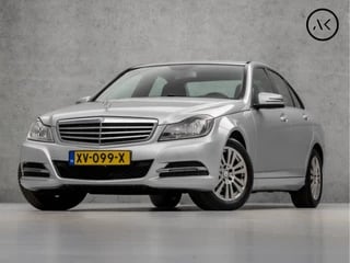 Mercedes-Benz C-Klasse 180 Elegance Sport 157Pk Automaat (NAVIGATIE, STOELVERWARMING, HOUT INLEG, PARKEERSENSOREN, SPORTSTOELEN, XENON, CRUISE CONTROL, CLIMATE CONTROL, NIEUWSTAAT)