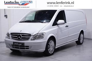 Mercedes-Benz Vito 116 CDI 163 pk Lang Automaat Airco, Trekhaak Navi, Bumpers in Kleur, 3-Zits