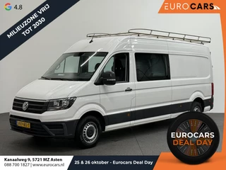 Volkswagen Crafter 35 2.0 TDI L4H3 Dubbele Cabine Automaat Navi Airco Cruise Control Imperiaal&Ladder Trekhaak