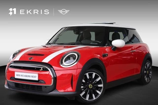 MINI 3-deurs Electric Glazen panoramadak | Stuurwielrand verwarmd | Achteruitrijcamera | Driving Assistant | Harman-Kardon sound system | 17" LM Roulette Spoke two-tone