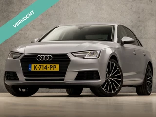 Hoofdafbeelding Audi A4 Audi A4 Limousine 1.4 TFSI Sport 150Pk Automaat (GROOT NAVI, CLIMATE, GETINT GLAS, STOELVERWARMING, SPORTSTOELEN, CRUISE, PARKEERSENSOREN, NIEUWE APK, NIEUWSTAAT)