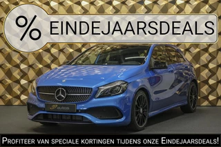 Mercedes-Benz A-klasse A180 AMG 122pk Panoramadak Night pakket Sfeerverlichting NLauto 18" LMV Cruise Led lampen