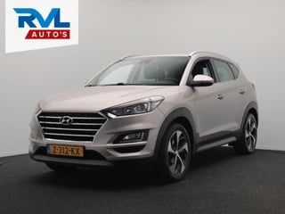 Hoofdafbeelding Hyundai Tucson Hyundai Tucson 1.6 T-GDI Premium 177PK Leder Navigatie Camera