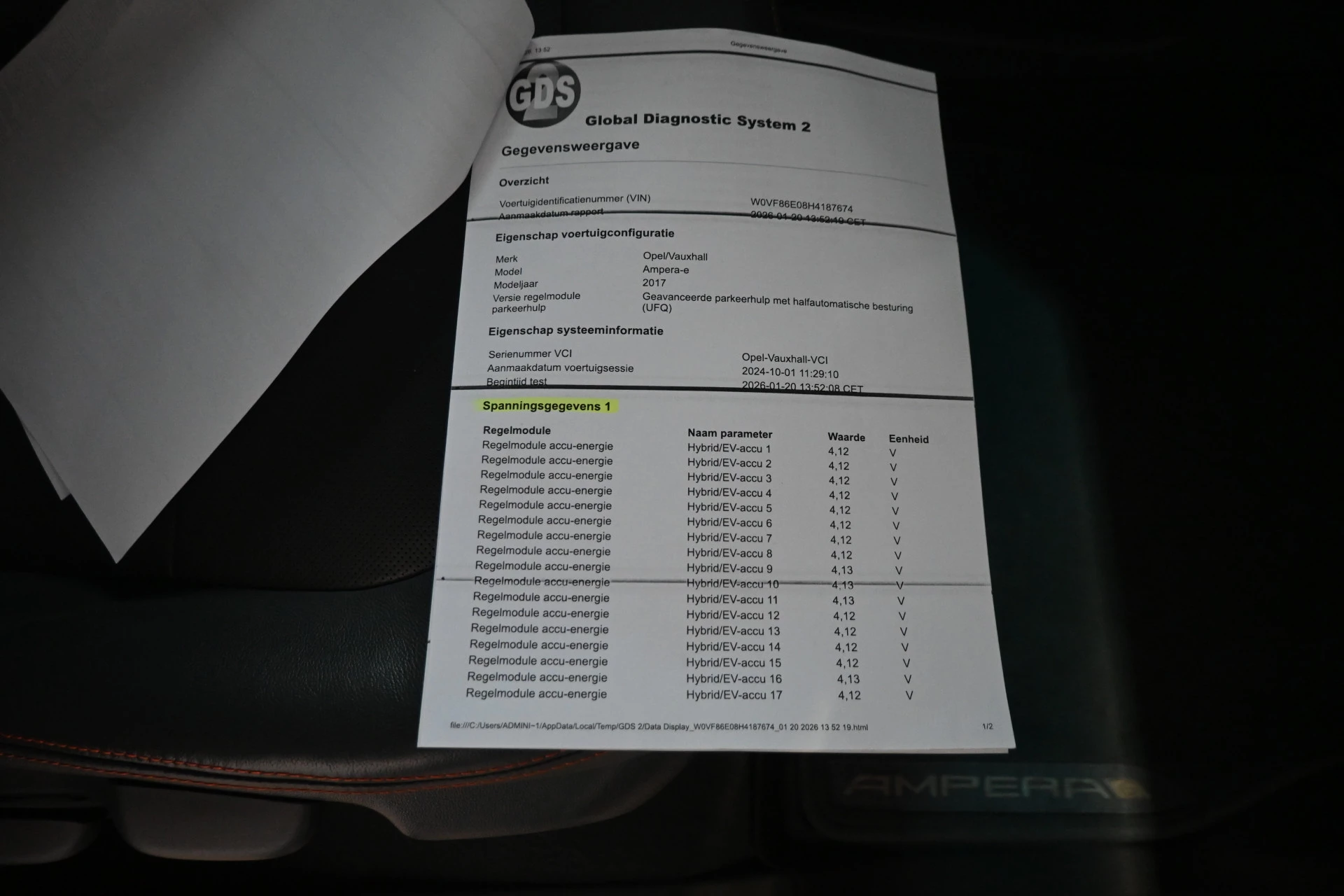 Hoofdafbeelding Opel Ampera-e