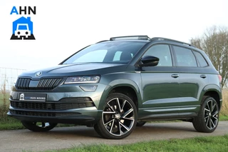 Skoda Karoq 1.5 TSI / 150 PK / DSG / Sportline / Black Edition / Panorama / Virtual Cockpit / Camera / Cruise Control / Trekhaak / 19"!