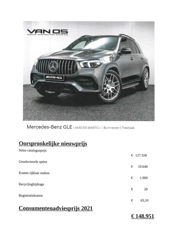 Hoofdafbeelding Mercedes-Benz GLE