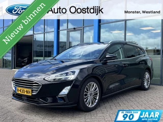 Ford Focus Wagon 1.5 EcoBoost Titanium 150PK Winterpack Cruise Navi Camera Climate Elek. Achterklep Parkeersensoren Keyless *1500KG Trekgewicht*