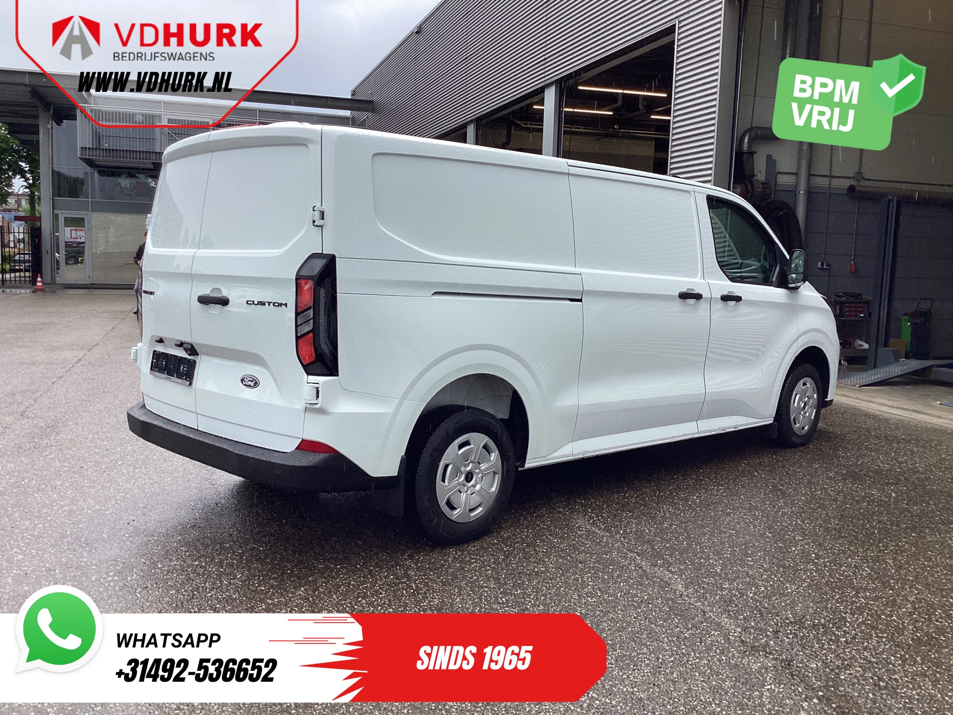 Hoofdafbeelding Ford Transit Custom